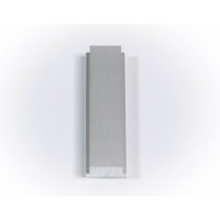 Профиль-ползун PR SL019/1SM 19 мм, 1.5 м, 0.81 кг, анодирование, серебро матовое GlobalTOOLS GT-005-107-0003