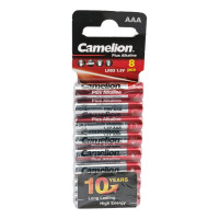 Батарейка Plus Alkaline SP8 LR03 (LR03-SP8, 1.5В), 8 шт. Camelion 14861