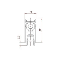 Автоматический порог ARMADILLO EASY BLOCK U/1020 45401