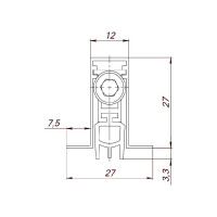 Автоматический порог ARMADILLO EASY BLOCK F/1020 45403
