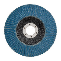 Лепестковый диск 125x22 мм, Р40, цирконий, 10 шт Атлас 78072707161