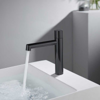 Смеситель для раковины VINCEA Desire черный VBF-1D3MB