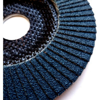 Круг лепестковый Nsl по металлу 115x22 мм, P60 цирконий NORTON 66254492268