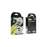 Дата-кабель More Choice USB 2.0A для Type-C TPE 0.25м K14a Black