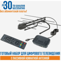 Комнатный комплект цифрового телевидения РЭМО bas-5175 100014