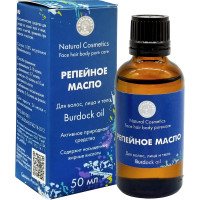 Репейное масло для роста волос Бацькина баня 50 мл, восстанавливающее против выпадения волос у женщин и мужчин 16117-ВИ