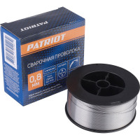 Проволока с флюсом 0.8 мм, 1 кг Patriot 605002208