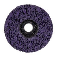 Круг полимерный абразивный №412 125 мм, пурпурный для УШМ Профоснастка 10301012