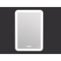 Зеркало Cersanit LED 051 design pro 55x80 с подсветкой, bluetooth, с антизапотеванием, прямоугольное 63547