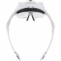 Налобная лупа BRAUBERG с led-подсветкой, 5 сменных линз, 95x33 мм, увеличение 1.0-3.5 455929