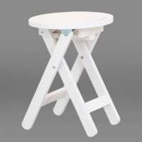 Складной табурет Мебелик снег 8422