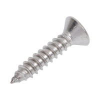 Нержавеющий саморез с потайной головкой KREPFIELD 3,9x19 мм, DIN 7982, А2, крестообразный шлиц PH, 50 шт. 7982А2САМОРЕЗ3.9X19-50