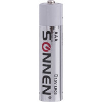 Батарейки SONNEN Alkaline, AAA алкалиновые, 2 шт., в блистере, 451087