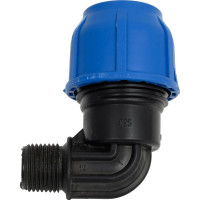 Отвод с наружной резьбой Unio d 25 мм x 1/2" 82025000000M012b