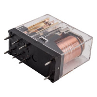 Промежуточное реле EKF AVERES slim, РП 22/2, 5A, 230В, AC, 10 шт rps-22-2-230