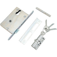 Врезной замок ЗЕНИТ ЗВ4-3.05 черный 9683