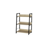 Стеллаж на металлокаркасе BRABIX LOFT SH-002 600х350х845 мм, цвет дуб натуральный 641233