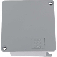 Ответвительная коробка DKC 90х90х53мм IP66 RAL9006 окрашенная, алюминий 65300
