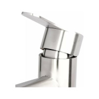 Смеситель для раковины СоюзКран керамический картридж 35 мм, нержавеющая сталь SS02-M118 567-098