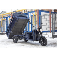Грузовой электротрицикл Rutrike D4 1800 60V1500W синий 023293-2494