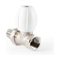 Клапан радиатора PROFACTOR регулирующий конусный затвор, прямой 1/2 PF RVS 372