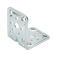 Усиленный крепёжный уголок Дверной Страж 62x62x50, цинк ДС42233