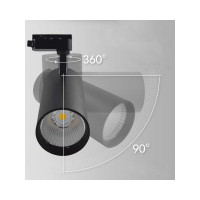 Спот для трековых систем SWG черный 20W 4000K TL3P-BL-20-NW 00-00008851
