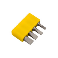 Набор бит шлицевых SL 4 шт, SL3-SL6.5, 1/4" 10106004S AIST 00-00025983