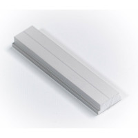 Профиль-ползун PR SL019/1SM 19 мм, 1.5 м, 0.81 кг, анодирование, серебро матовое GlobalTOOLS GT-005-107-0003