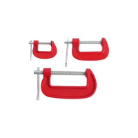 Набор слесарных G-образных струбцин CNIC LTG7000 1", 2", 3", облегченные, 3 шт. 60027