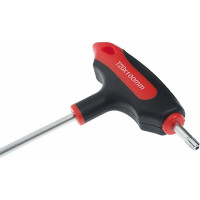 Ключ двусторонний JTC TORX с отверстием и Т-образной рукояткой T20H, 784820 189753