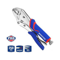 Фиксирующие клещи WORKPRO PRO 130 мм WP231072
