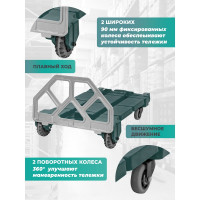 Складная платформенная тележка для багажа Rockforce RF-L022 (52388)