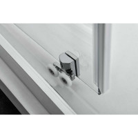 Душевая дверь VINCEA Alpha 1700, хром, стекло прозрачное VDS-3AL2180CL