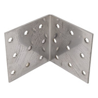 Перфорированный уголок ALBERTS нерж. сталь, 60x60x60 мм 335311