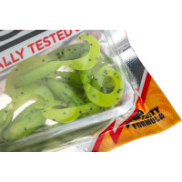 Твистер Helios hs-8-009 тiny credo 1.55"/4 см, pepper lime, 12шт 00000117801