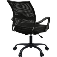 Кресло Cargo Mg-391, до 130 кг, пятилучие металлическое, ткань/сетка, черное, BRABIX 532786