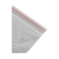 Пакет с замком ООО Комус zip lock 15x22 см, 35 мкм, 100 штук в упаковке 271804