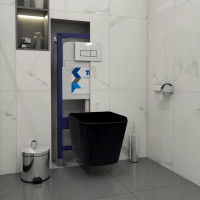Клавиша смыва Teymi Helmi двойной смыв, хром глянец T70202CH ЦБ-00266819
