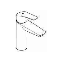 Однорычажный смеситель для раковины Grohe Eurosmart dn 15, m-size, хром 23324003 00000094666