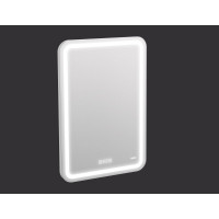 Зеркало Cersanit LED 051 design pro 55x80 с подсветкой, bluetooth, с антизапотеванием, прямоугольное 63547