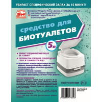Средство для биотуалетов 5 л Артель Золотарь 3010105
