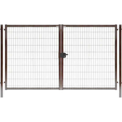 Grand Line Ворота Medium Lock 2,03x3,5 коричневый RAL 8017 197675