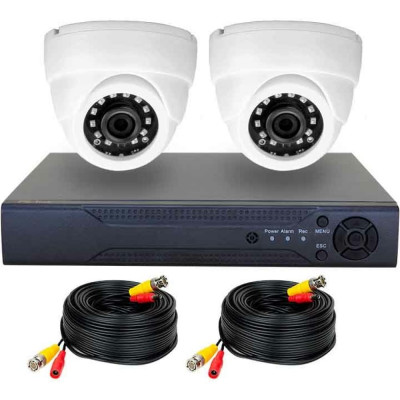 PS-link Комплект видеонаблюдения AHD 2Мп KIT-A202HD 2 камеры для помещения 2995