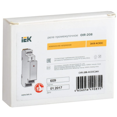 Промежуточное реле IEK OIR OIR-316-AC230V