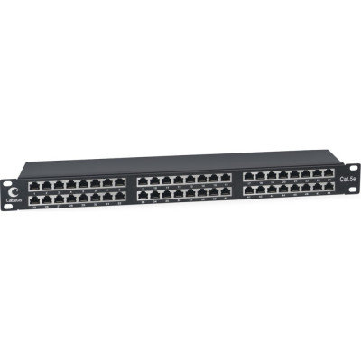 Патч-панель Cabeus PLHD-48-Cat.5e-SH-Dual IDC-1U