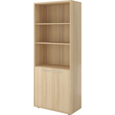 Монолит Шкаф высокий 3 откр. полки 800x400x1980 Акация лорка31 ДБ41.31