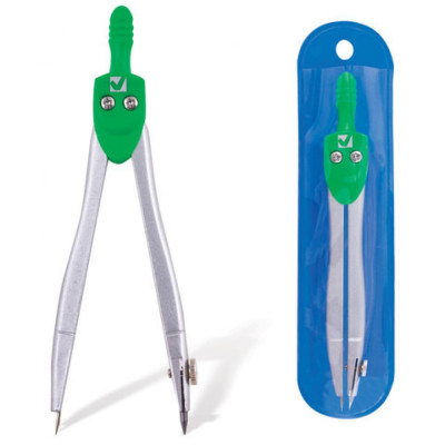BRAUBERG Циркуль Klasse 115мм чехол классный 210312
