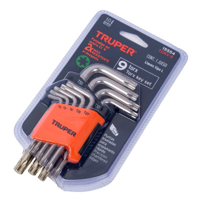 Набор ключей Truper TORX-9 15554