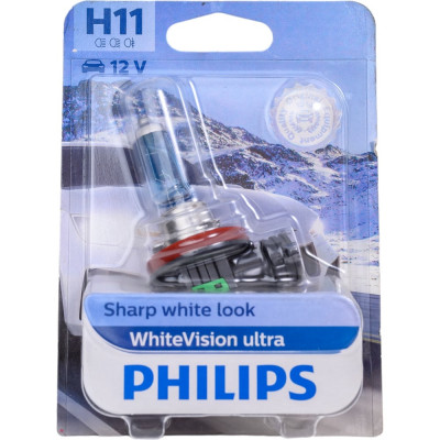 Автолампа PHILIPS WhiteVision ultra 12362WVUB1